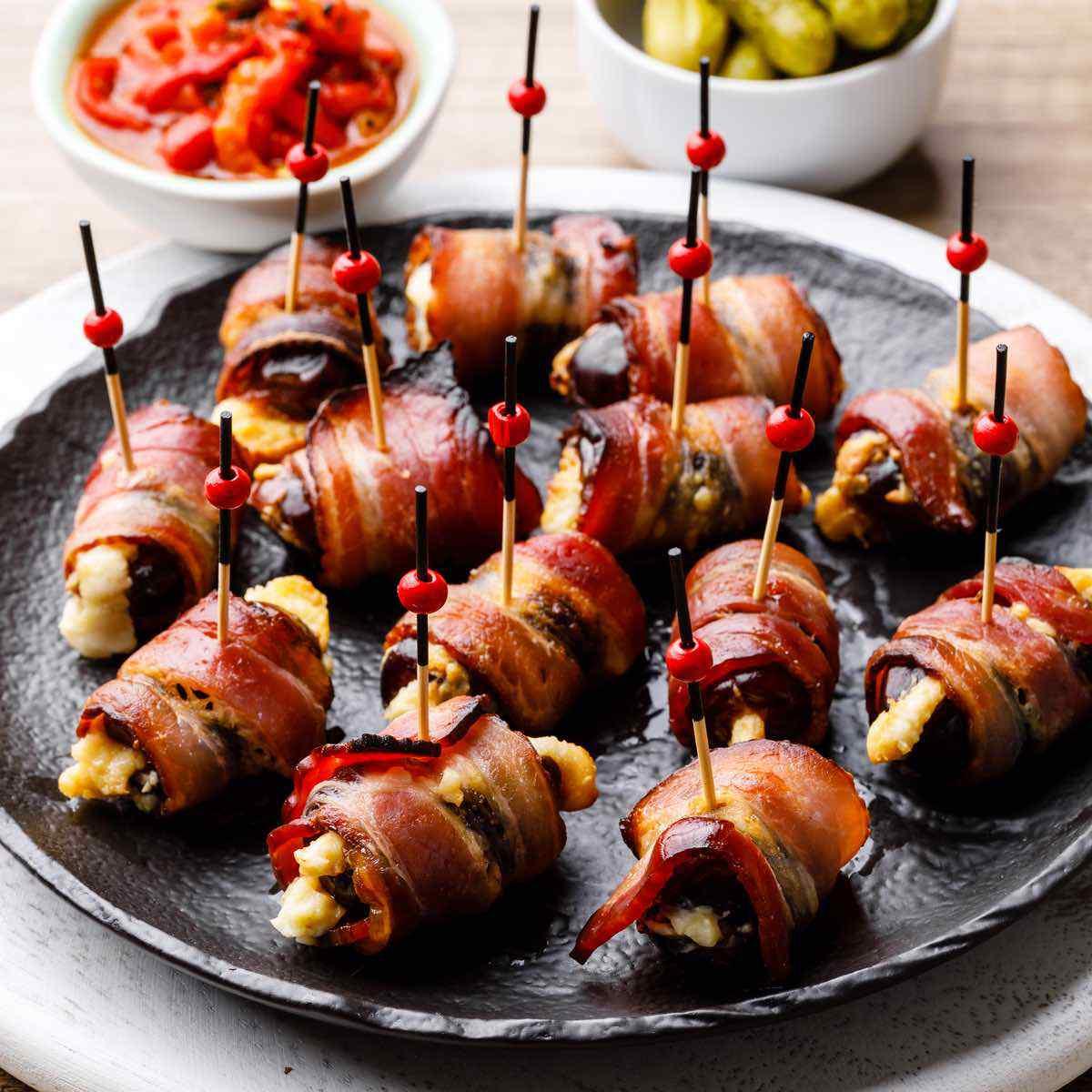 Bacon-Wrapped Dates