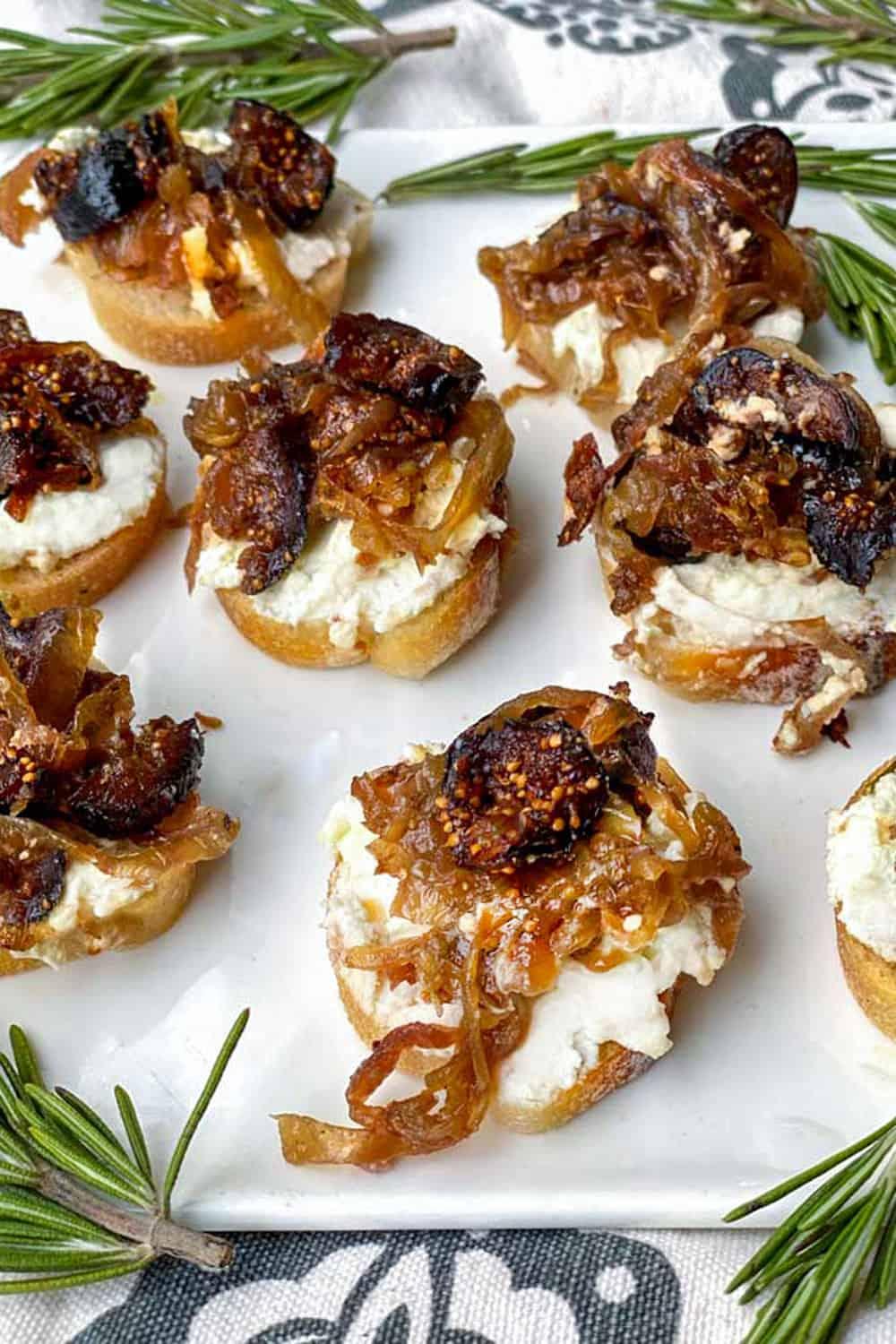 Caramelized Onion and Goat Cheese Pintxo