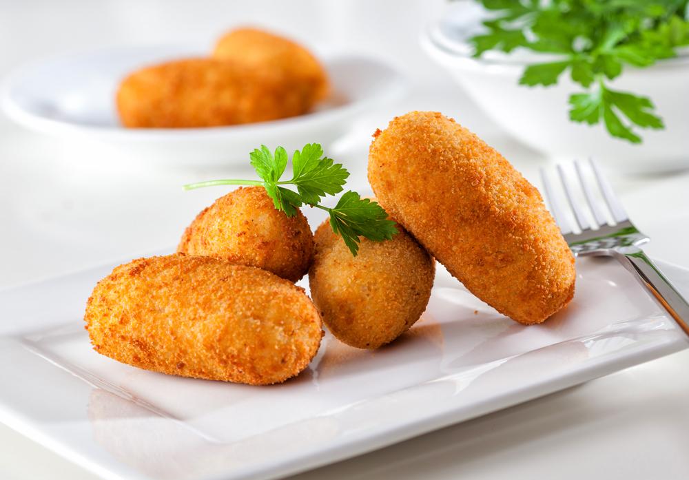 Fried Croquettes with Ham
