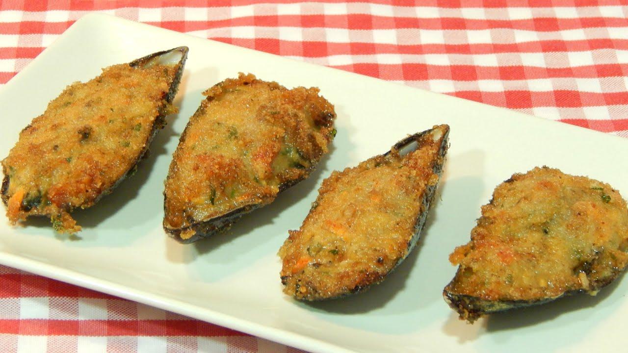 Spanish Stuffed Mussels