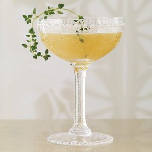 Tea Thyme Cocktail