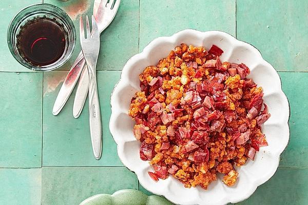 Migas with Chorizo