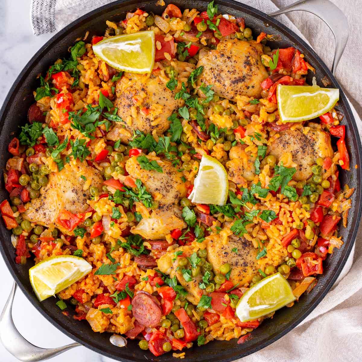 Spanish Chicken Paella